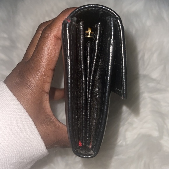 Furla Classic Flap Continental Leather Wallet EUC - Picture 6 of 15